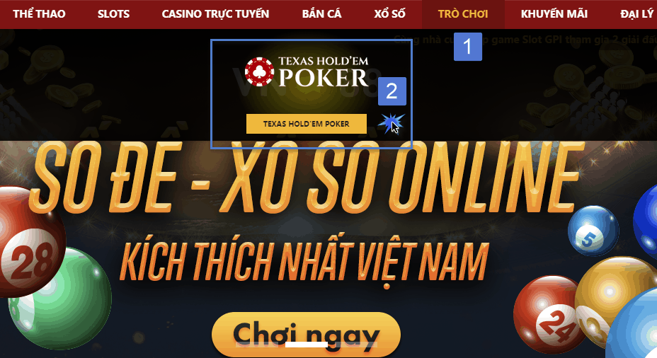 Cách tham gia Poker Texas Hold'Em Việt Nam