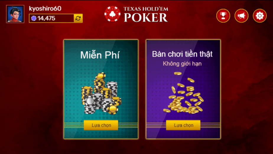 Choi Poker Texas Hold'Em Tai Viet Nam