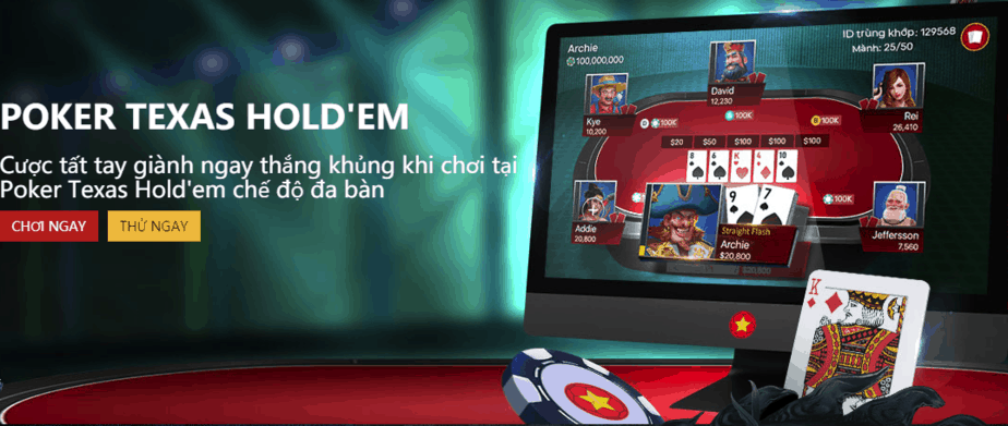 Poker Texas Hold'Em Việt Nam VN88