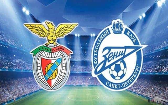 Soi kèo Benfica vs Zenit, 11/12/2019 – Cúp C1 Châu Âu