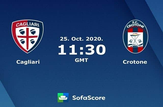 Soi kèo nhà cái Cagliari vs Crotone, 25/10/2020 – VĐQG Ý (Serie A) 