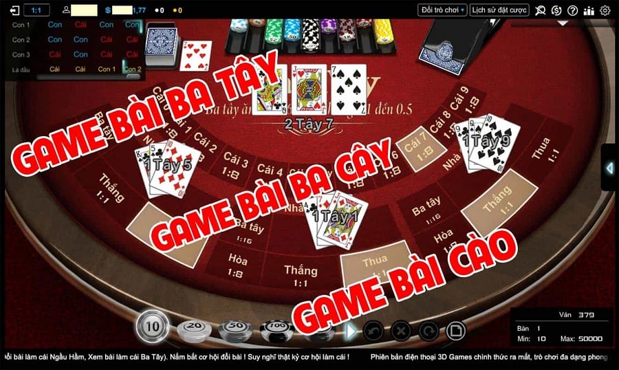 Bài 3 cây và cách chơi cần biết