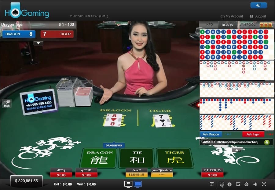Hướng dẫn chơi game Dragon Tiger chuẩn nhất tại nhà cái VN88