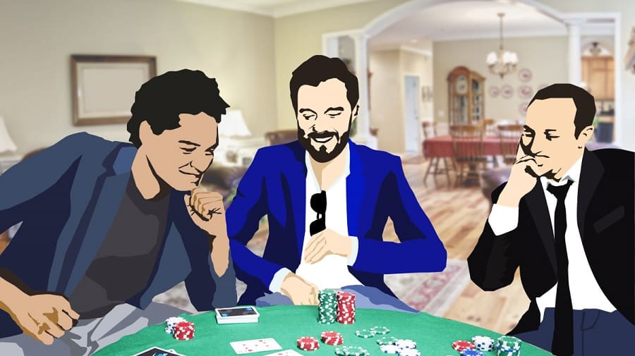 Cầm chắc thứ tự các tay bài để tham chiến với poker 5 lá